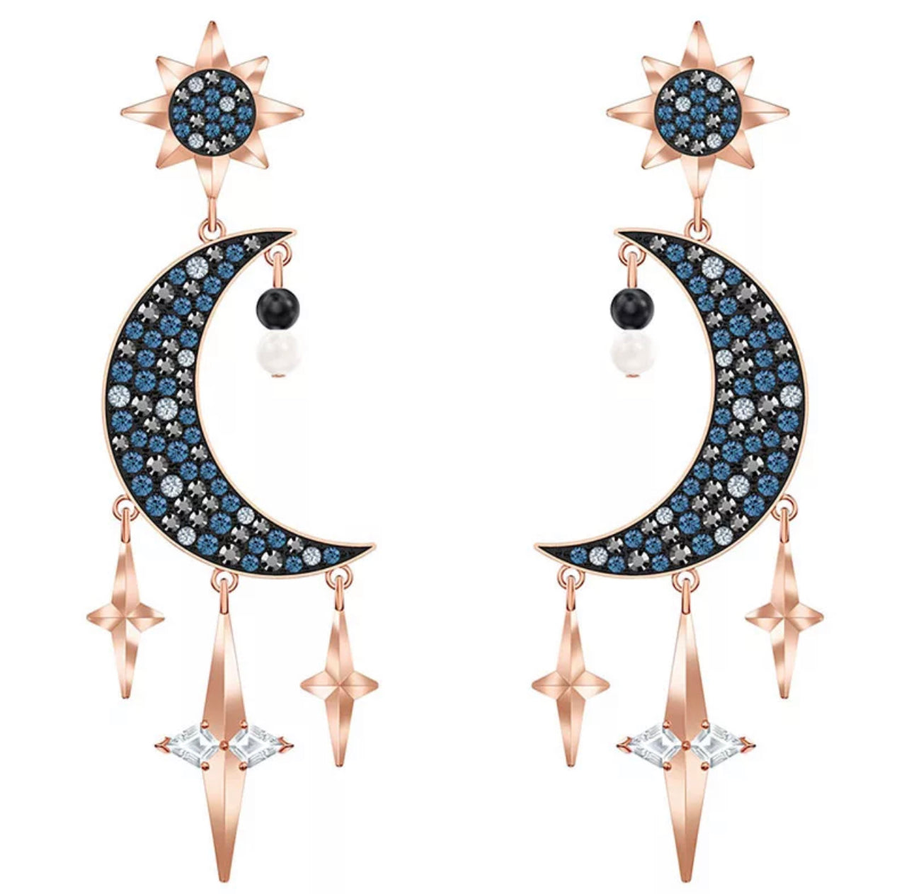 Midnight Moon Earring
