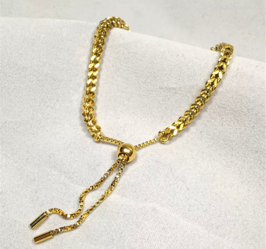 Gold Weave Bracelet