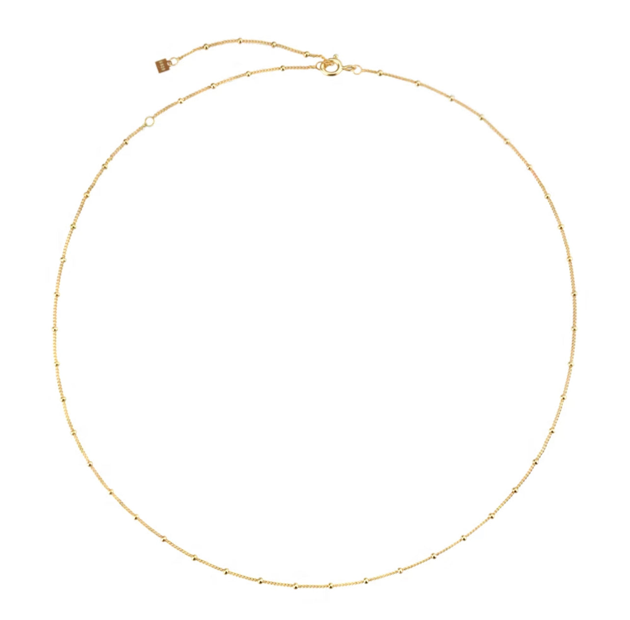Birthstone  Initial Necklace (925)