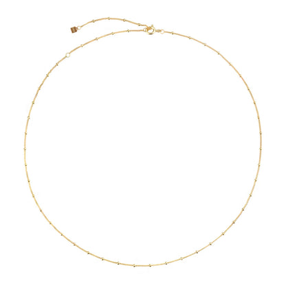Birthstone  Initial Necklace (925)