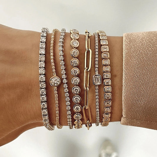 Silver Princess Timeless Tennis Bracelet