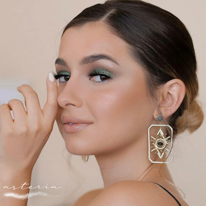 Gold Fortune Teller Earrings