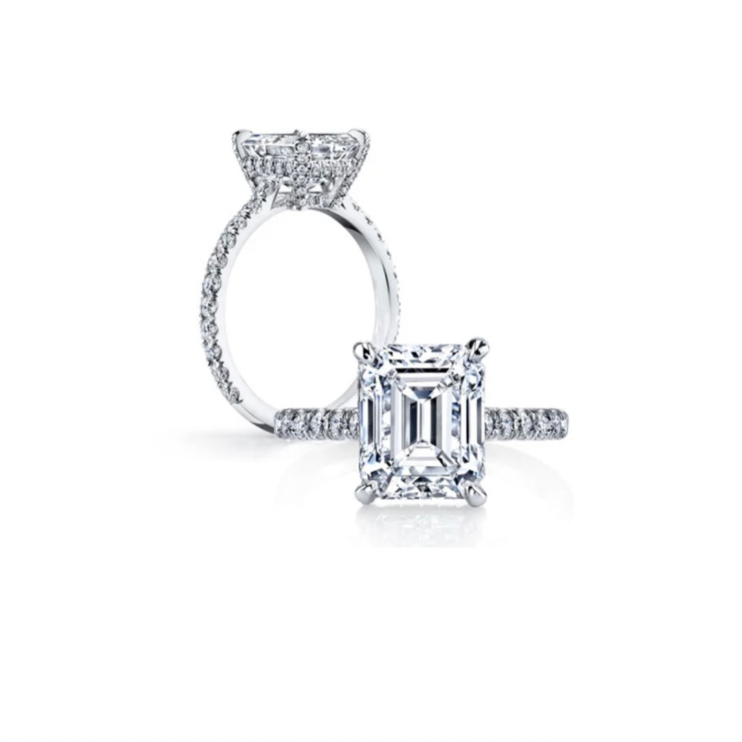 Tzarina Emerald Cut Ring