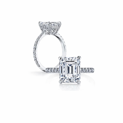 Tzarina Emerald Cut Ring