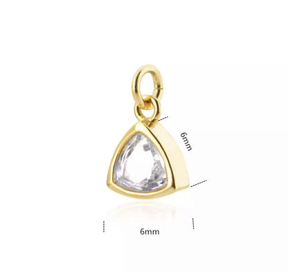 Birthstone  Initial Necklace (925)