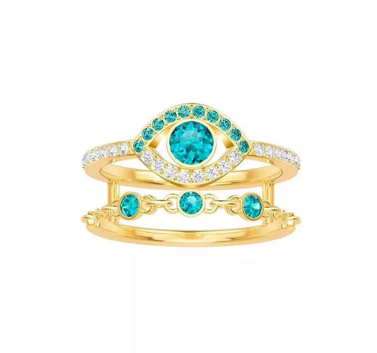 Jadore Evil Eye Ring