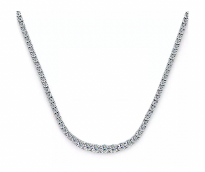 Marilyn Moissanite Tennis Necklace (15carat)