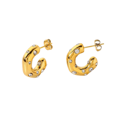 Gold Noku Earring