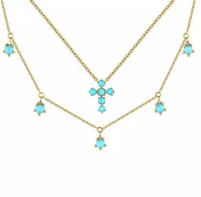Christiana Turquoise Necklace Set