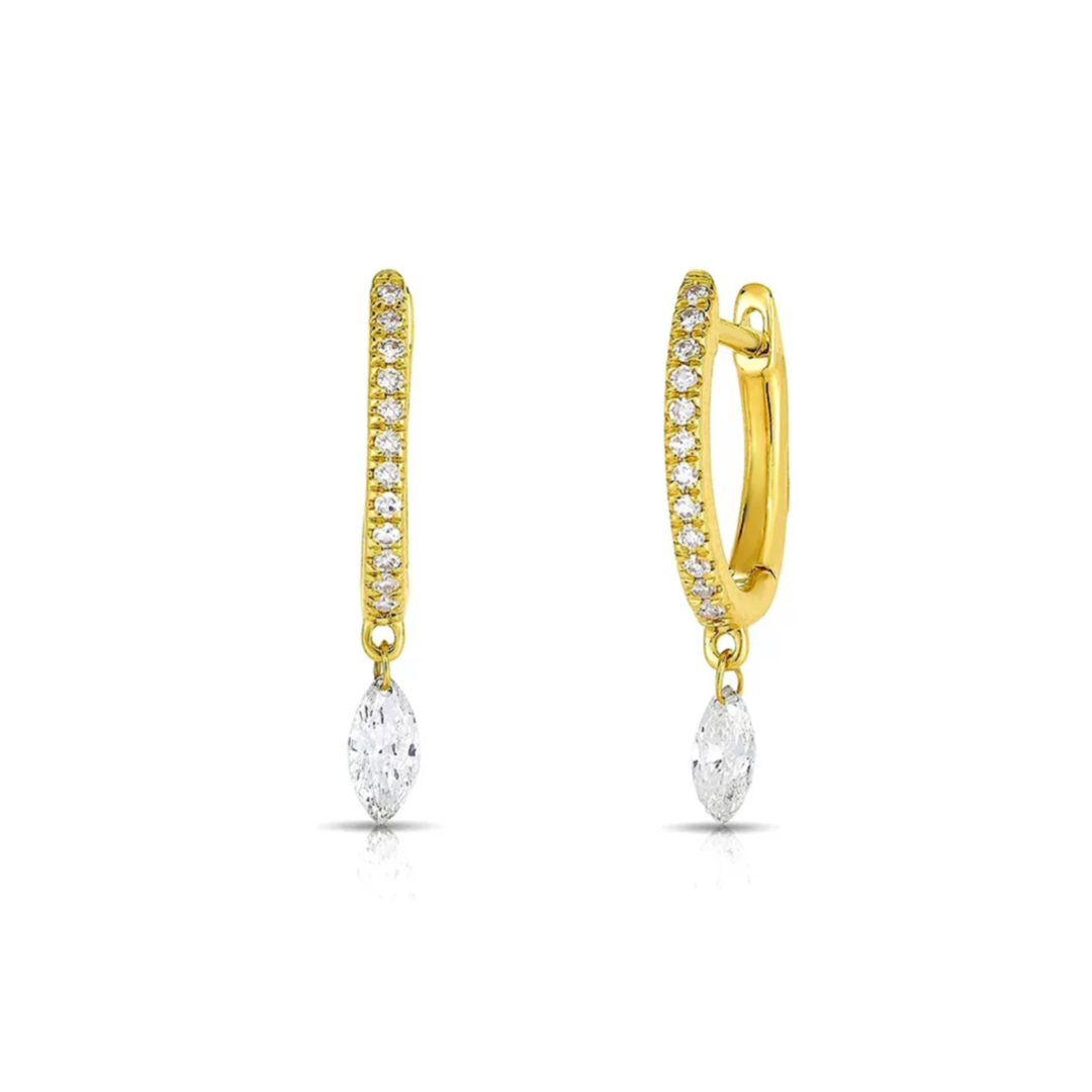 Gold Lilliana Drop Earring
