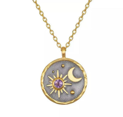 Mystical Birthstone Pendant Necklace