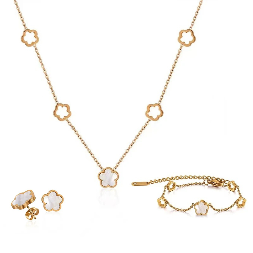 Gold Clover Set