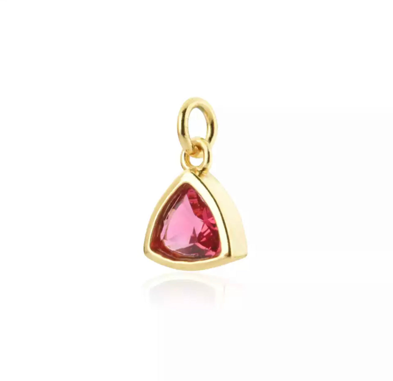 Birthstone  Initial Necklace (925)