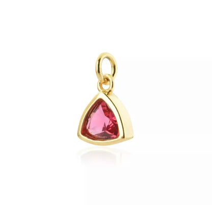 Birthstone  Initial Necklace (925)