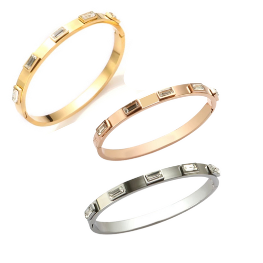 Metallic New York Bangle 6mm