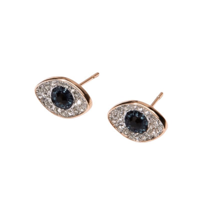 Moonlight Evil Eye Stud Earring