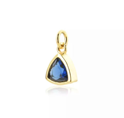 Birthstone  Initial Necklace (925)