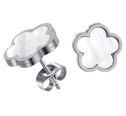 Silver Clover Set
