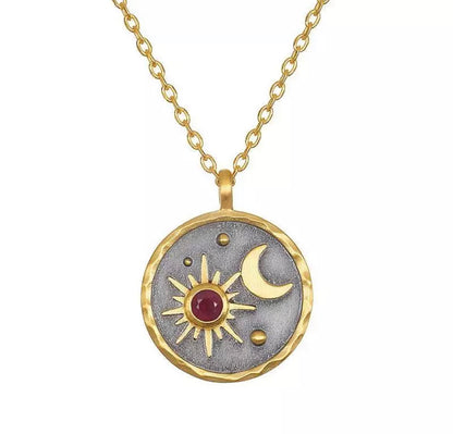 Mystical Birthstone Pendant Necklace