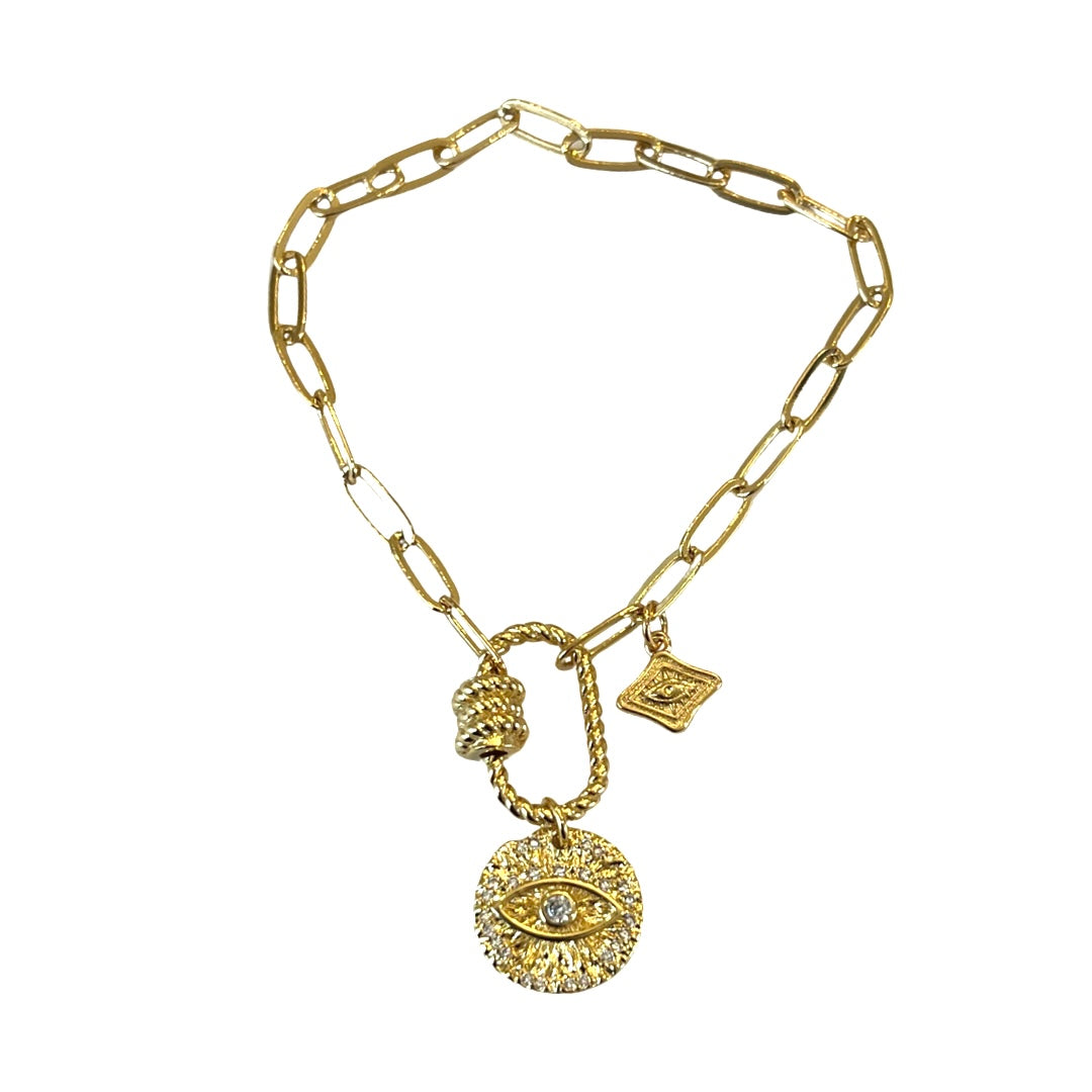 Aztec Evil Eye Bracelet