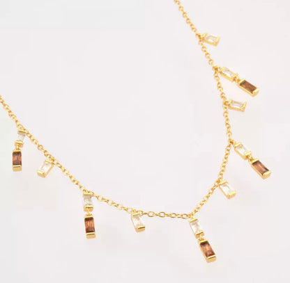 Coffee Cream Necklace