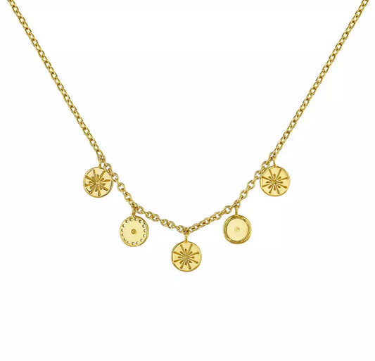 Sun Goddess Charm Necklace
