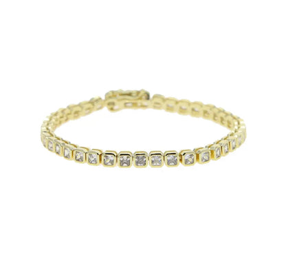 Gold Princess Timeless Tennis Bracelet