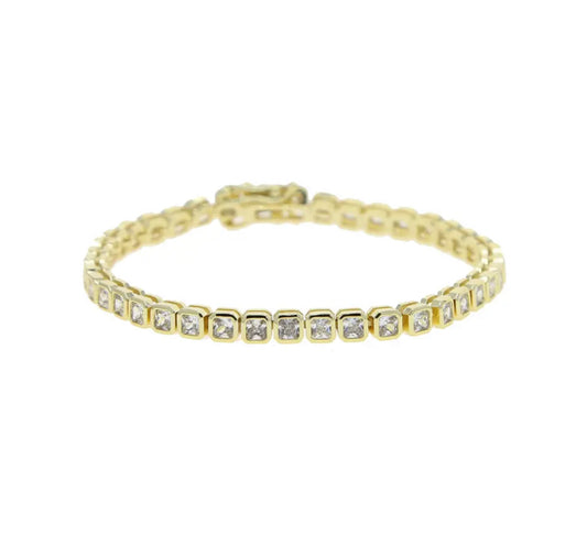 Gold Princess Timeless Tennis Bracelet