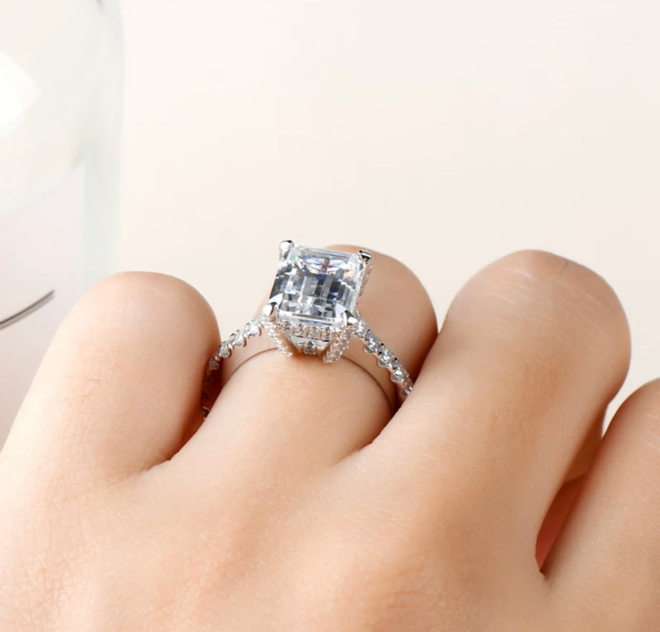 Tzarina Emerald Cut Ring