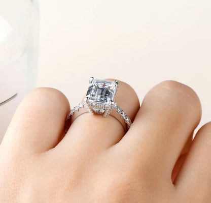 Tzarina Emerald Cut Ring