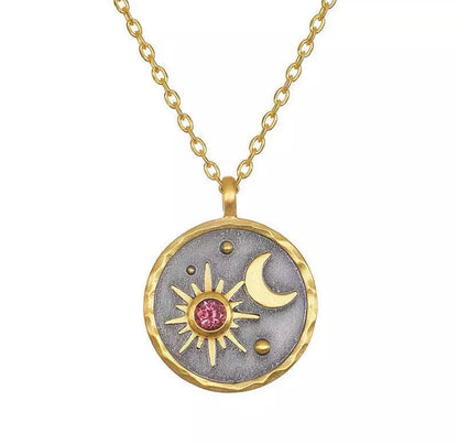 Mystical Birthstone Pendant Necklace
