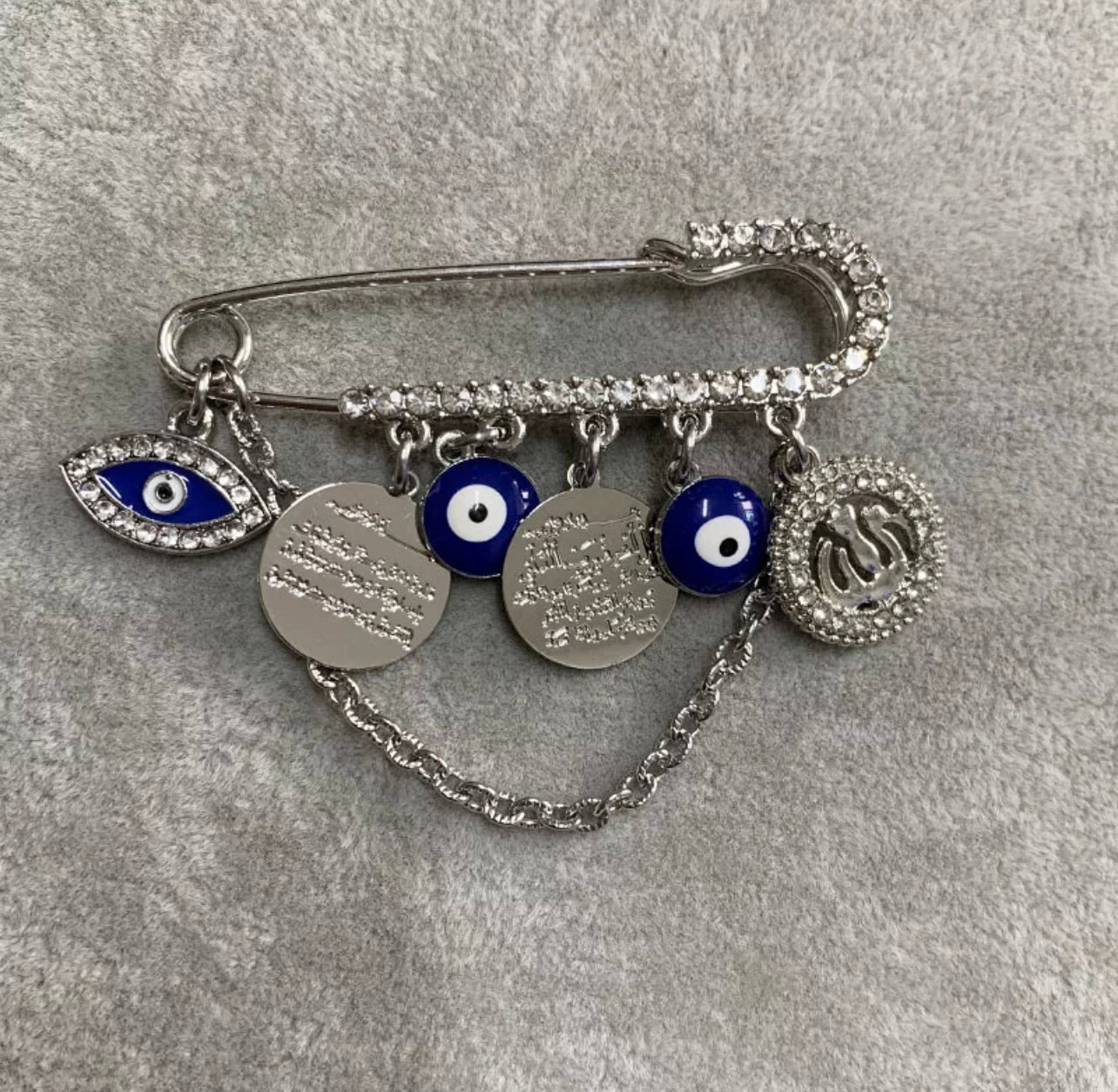Blue Skies Baby Pin