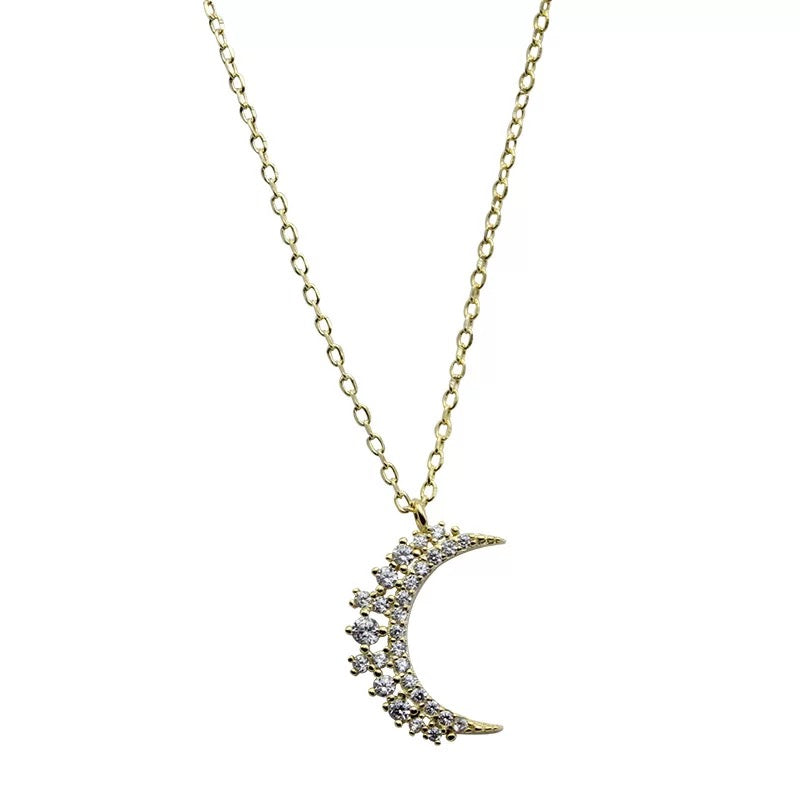Gold Moonlight Glimmer Necklace