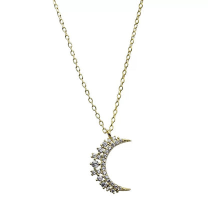Gold Moonlight Glimmer Necklace