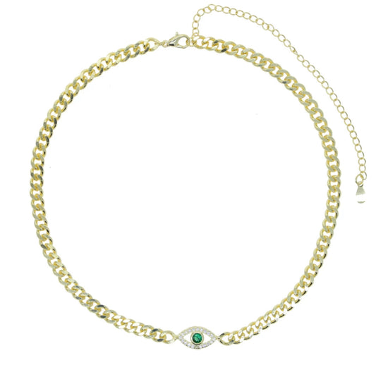 Cuban Evil Eye Necklace