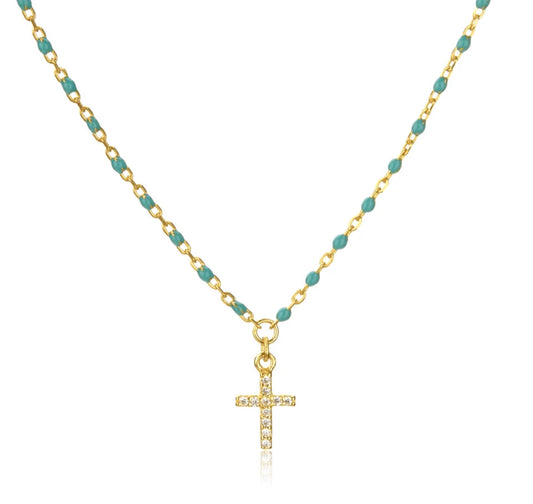 Rosanaah Cross Necklace