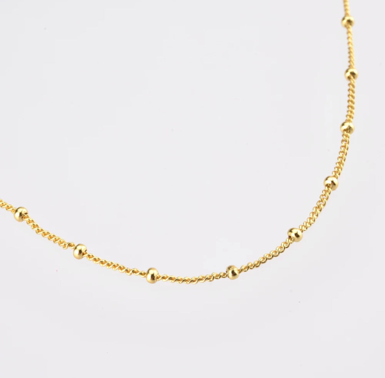 Birthstone  Initial Necklace (925)