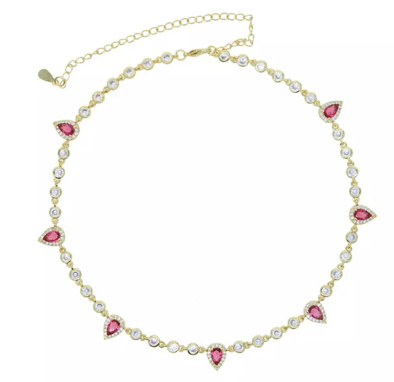 Ruby Odessa Necklace