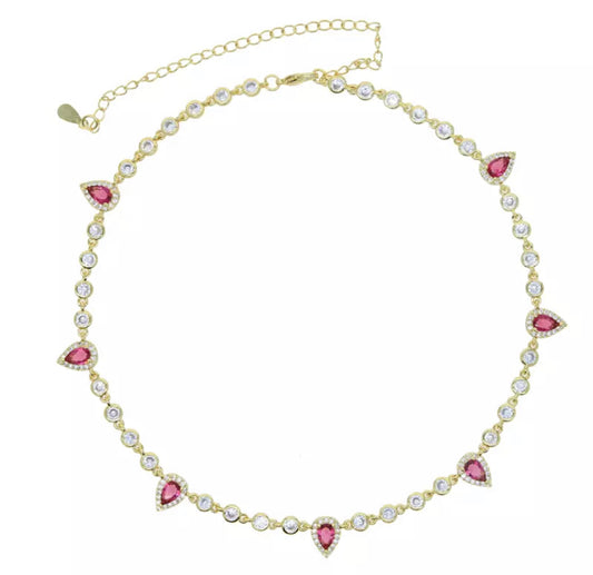 Ruby Odessa Necklace