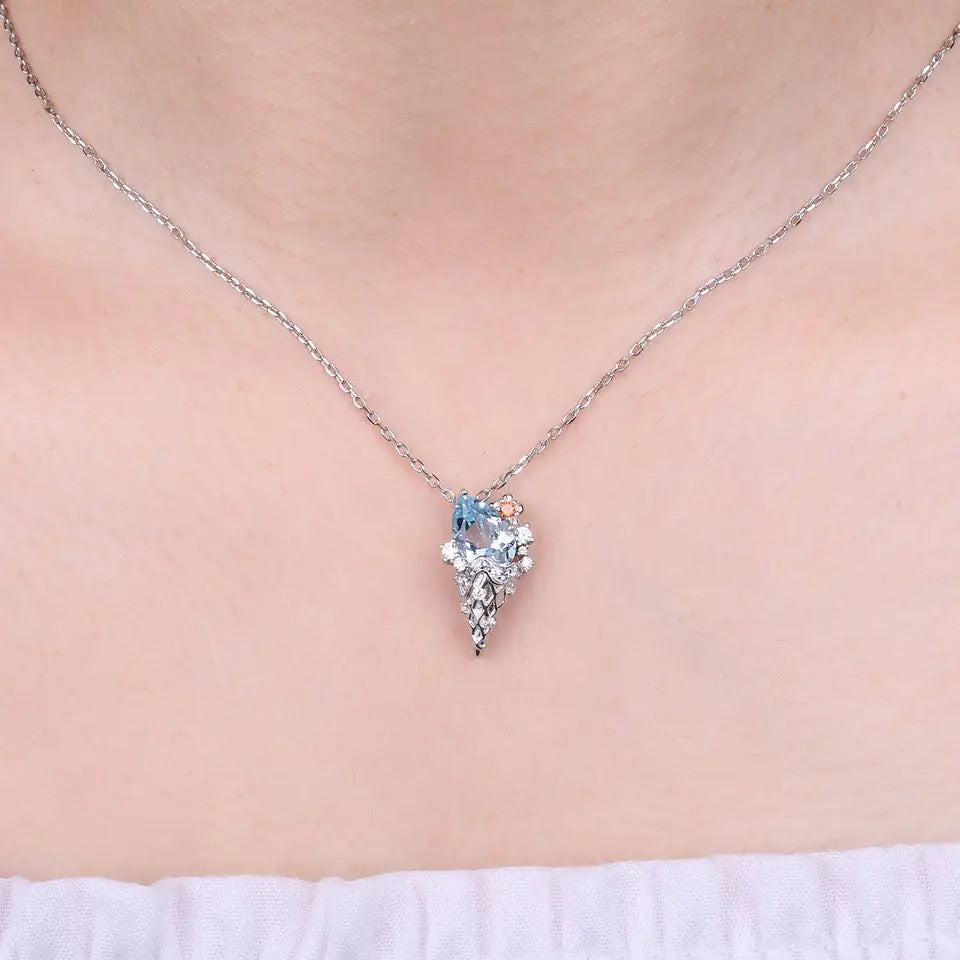 Topaz Ice Cream Necklace
