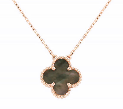 Ayesha Seedat Rose Gold & Grey Pear Vintage Pace Clover Set (925)