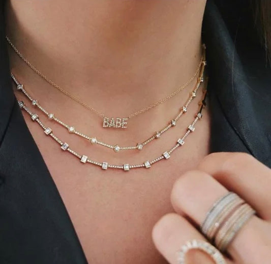 Gold Babe Necklace