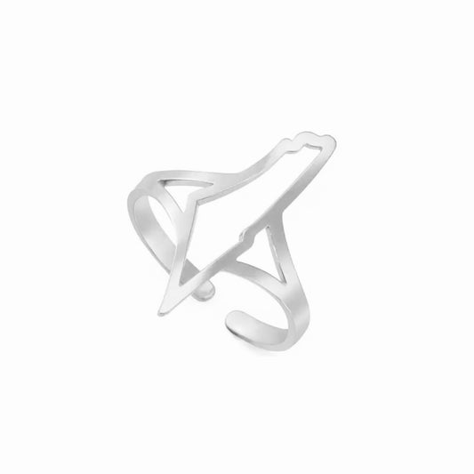 Silver Palestine Ring (Adjustable)