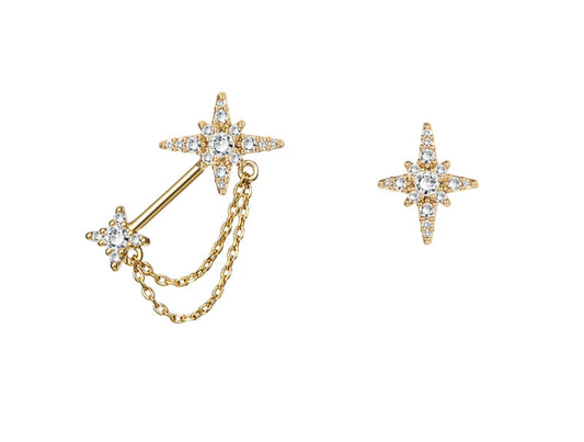 Stardrape Mismatch Earring