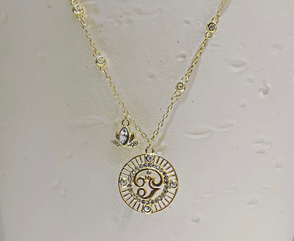 Love & Light Tamil Aum Necklace