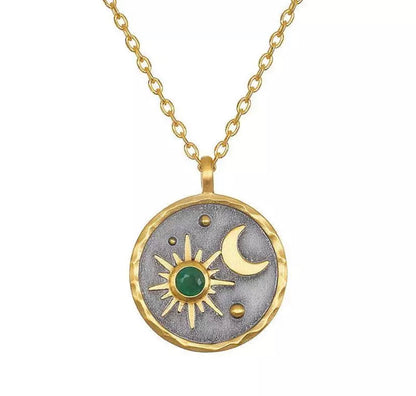 Mystical Birthstone Pendant Necklace