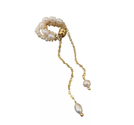 Freshwater Pearl Magnetic Earcuff
