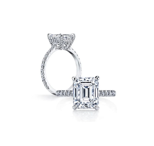 Tzarina Emerald Cut Ring