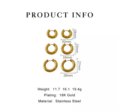 Chunky Hoop Earring