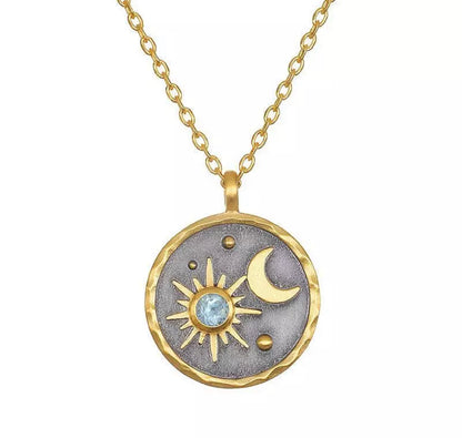 Mystical Birthstone Pendant Necklace